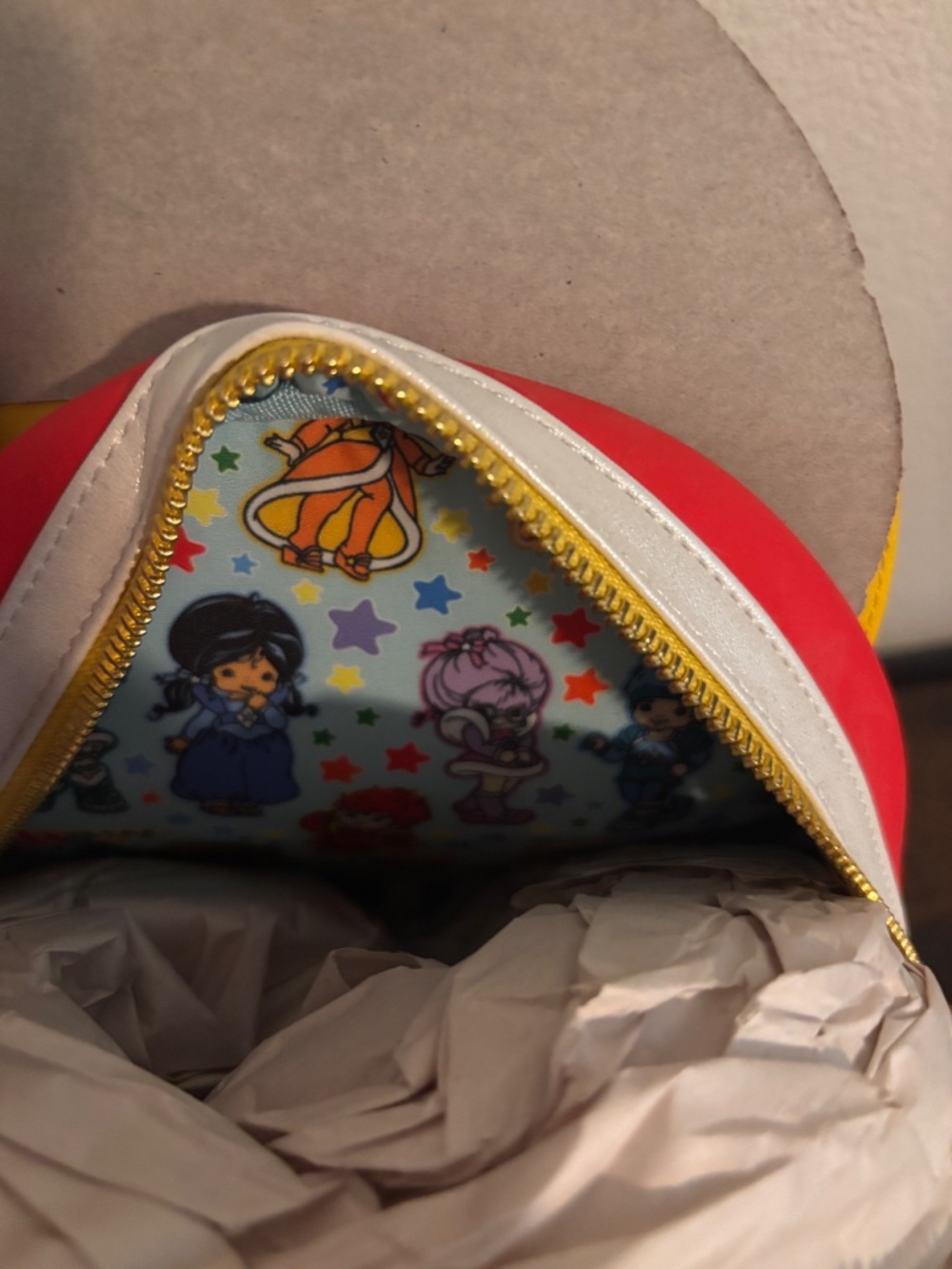 Loungefly Rainbow Bright mini backpack - Picture 4 of 4